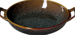 Auflaufform Troms | 22 x 18 x 4,5 cm | 450 ml | terra | mit Henkel