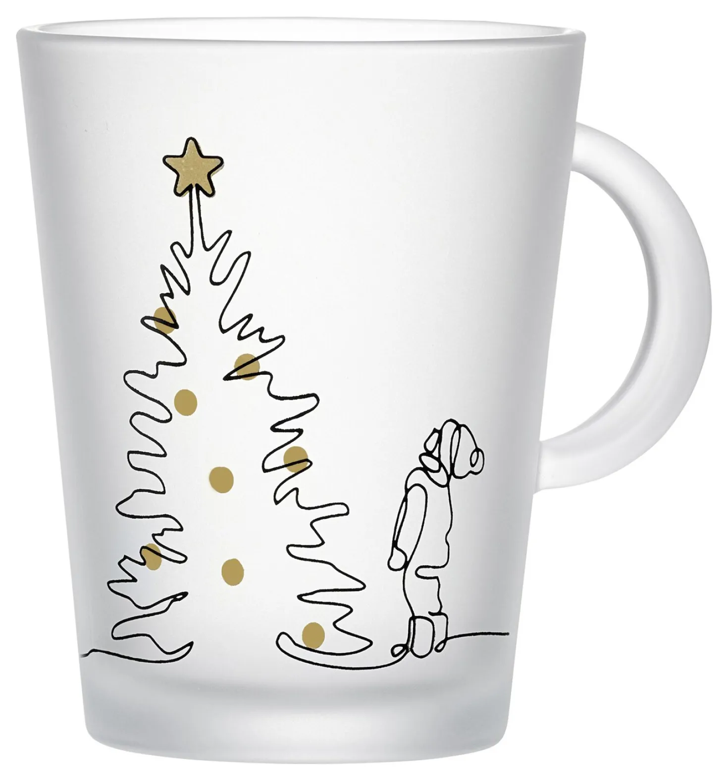 Becher Lichterglanz | 380 ml | weiss