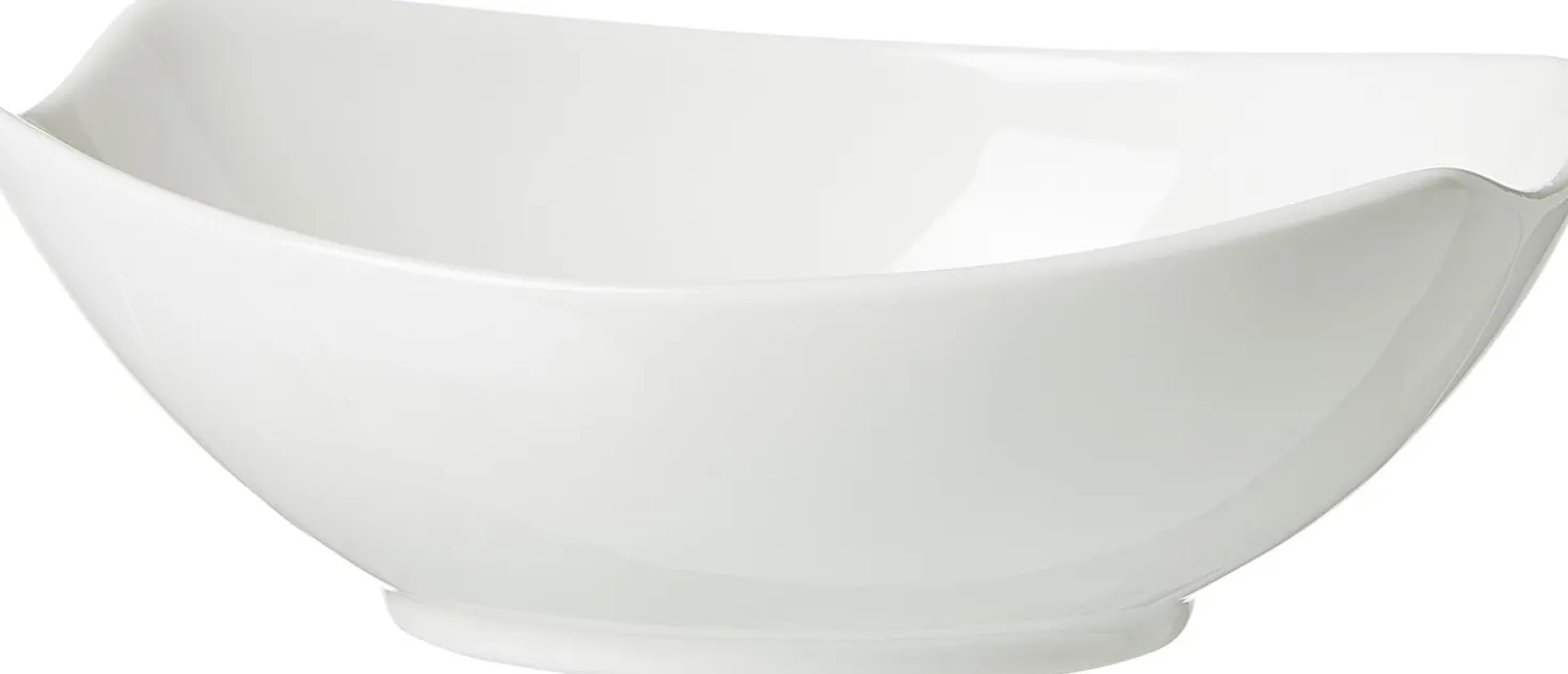 Beilagenschale Alba | 16 x 12 x 6 cm | weiss | oval