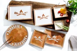 Beilagenschale Rusty | 13 x 13 x 5 cm | weiss