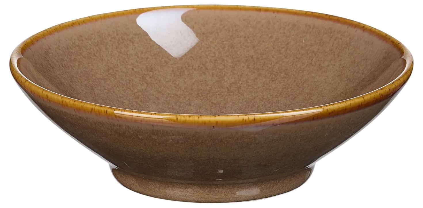 Beilagenschale Sahara | 14,5 x 14,5 x 4 cm | dunkelbraun