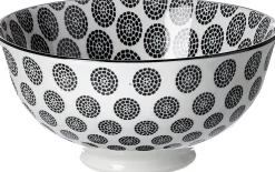 Beilagenschale Takeo Circles | 12 x 12 x 6 cm | schwarz