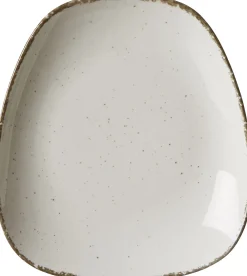 Beilagenteller Casa | 19 x 16,5 cm | creme | oval
