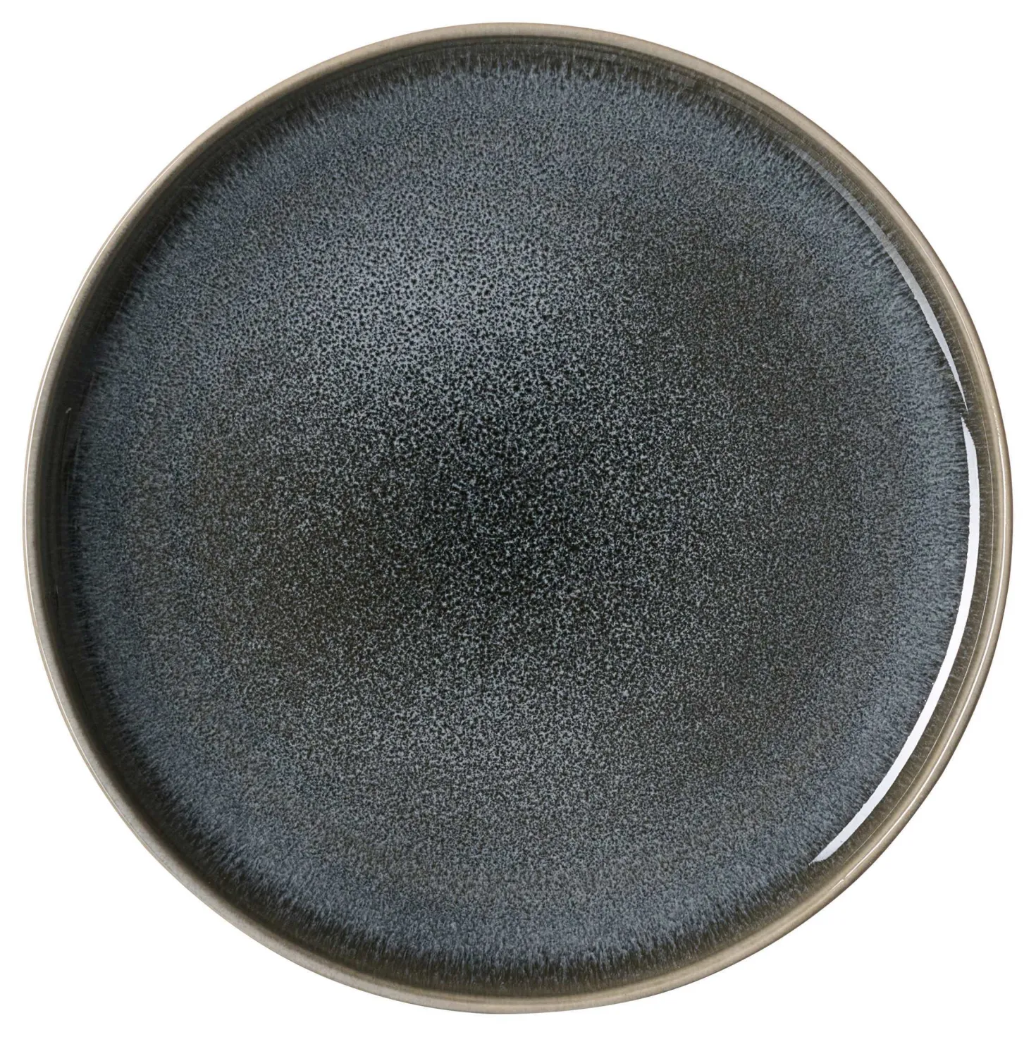 Beilagenteller flach Eda Schiefer | 11,5 cm | grau