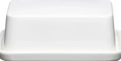 Butterdose Skagen | 16 x 12 x 6 cm | weiss