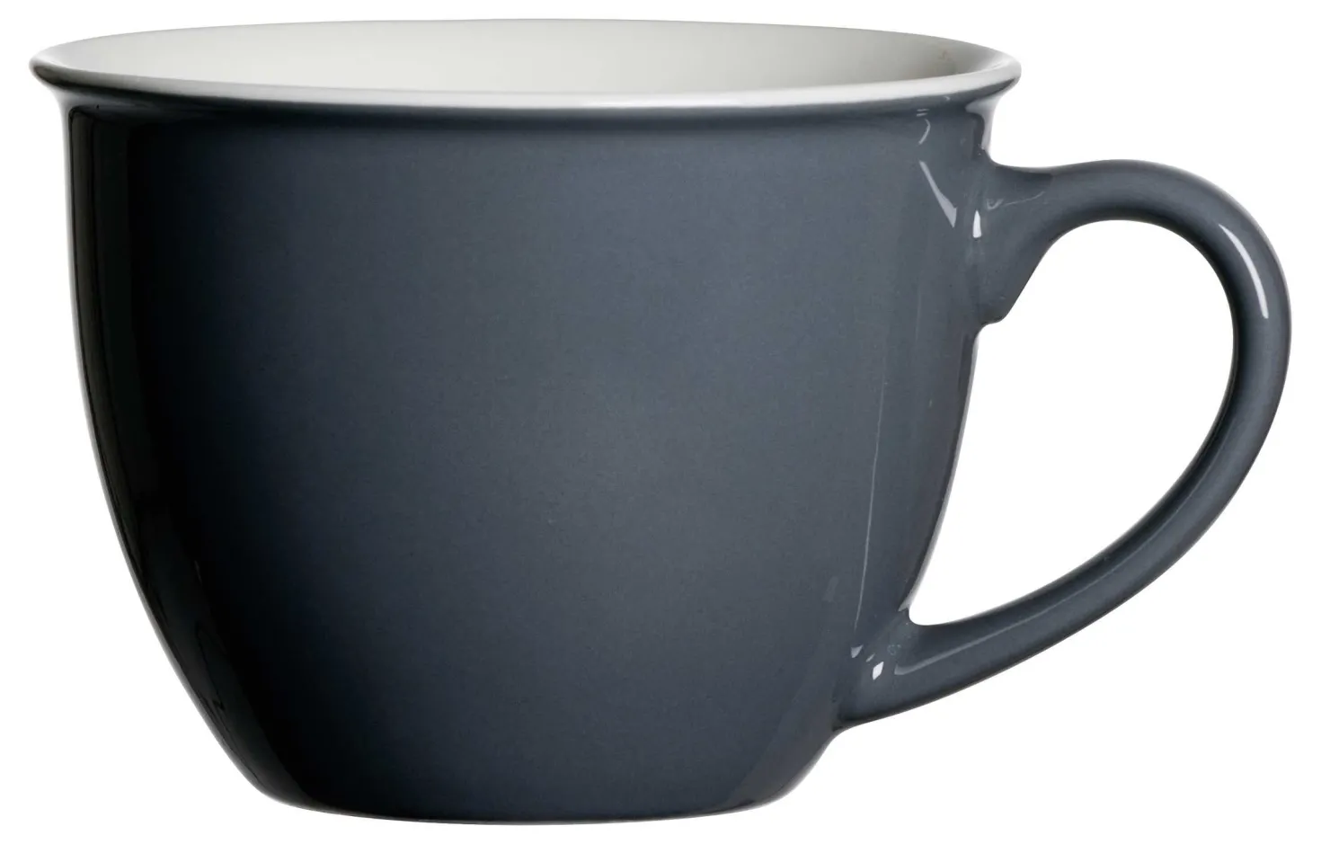 Cafe au Lait Tasse Doppio | 420 ml | anthrazit