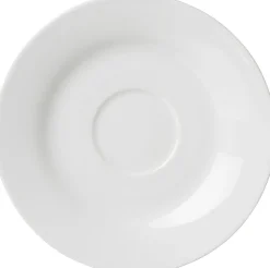 Cafe au Lait Untertasse Bianco | 17 cm | weiss