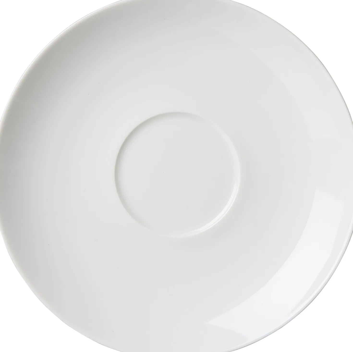 Cappuccinountertasse Bianco | 16 cm | weiss