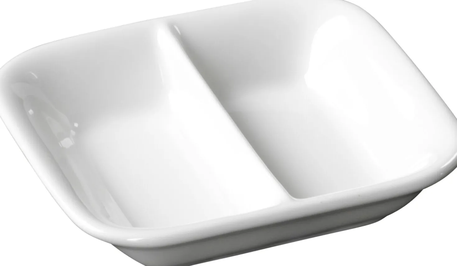 Dipschale Gusto | 9 x 9 x 2 cm | weiss | Cabaret