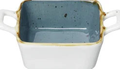 Dipschale Romo | 11 x 8 x 3,5 cm | petrol | mit Henkel