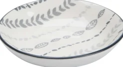 Dipschale Sendai Ranke | 10,3 x 10,3 x 2,5 cm | grau