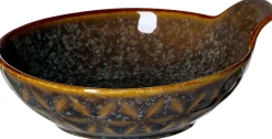 Dipschale Troms | 11 x 10 x 4 cm | terra | mit Griff