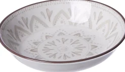 Dipschale Valencia Dekor | 10 x 10 x 2 cm | weiss