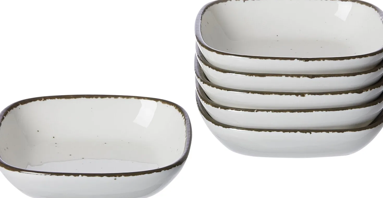 Dipschalen-Set Casa | 6-teilig | 10 x 10 cm | creme