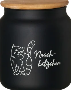 Dose Naschkätzchen | 1,1 Liter | schwarz