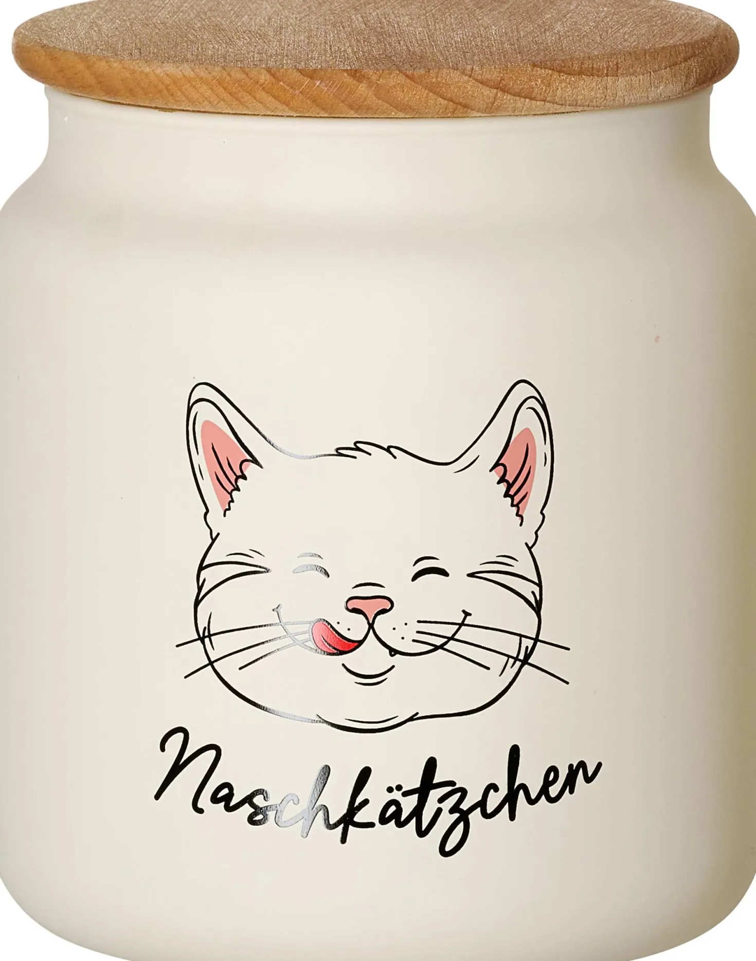 Dose Naschkätzchen | 1,1 Liter | weiss