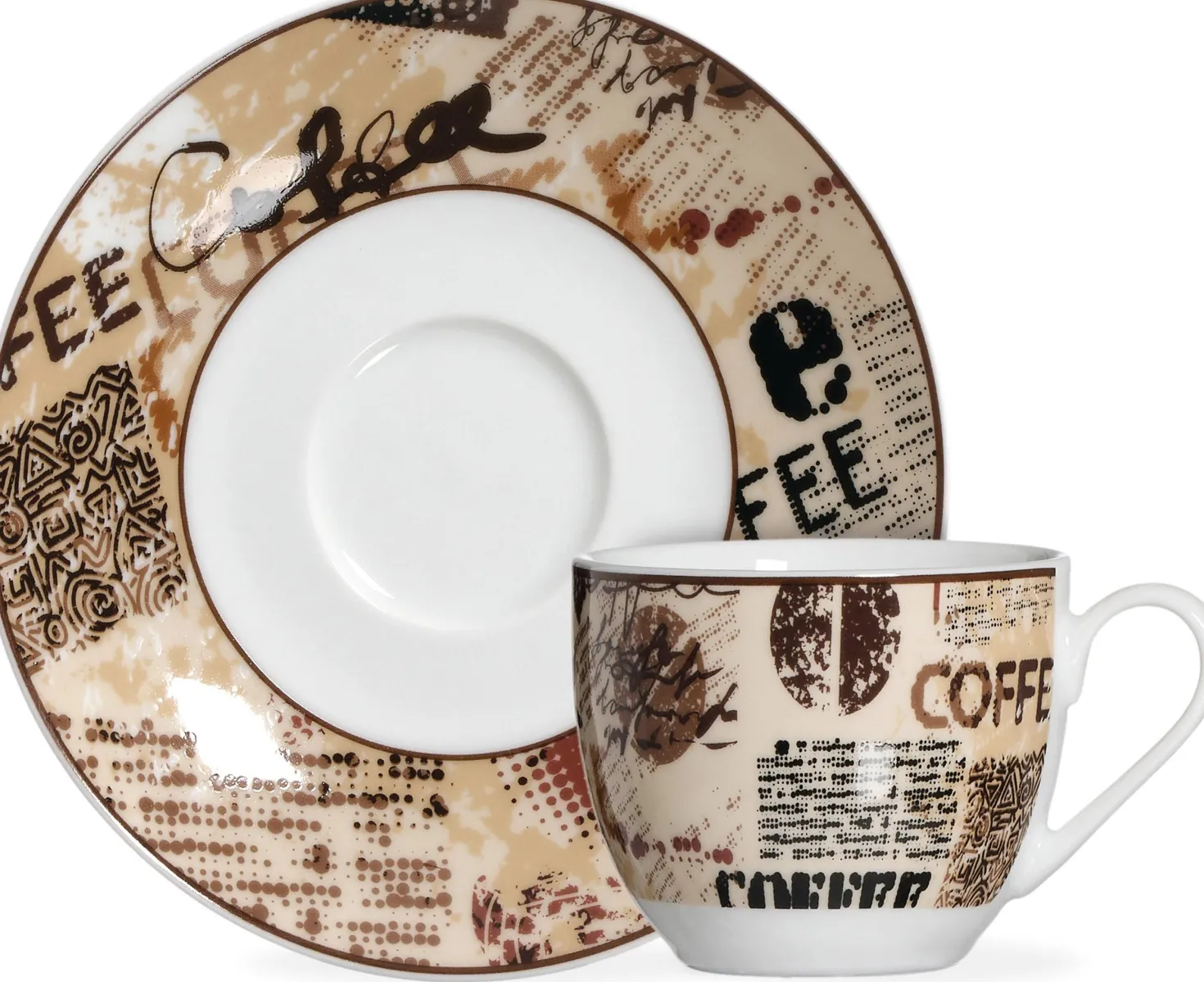 Espresso-Set Crema | 4-teilig | beige