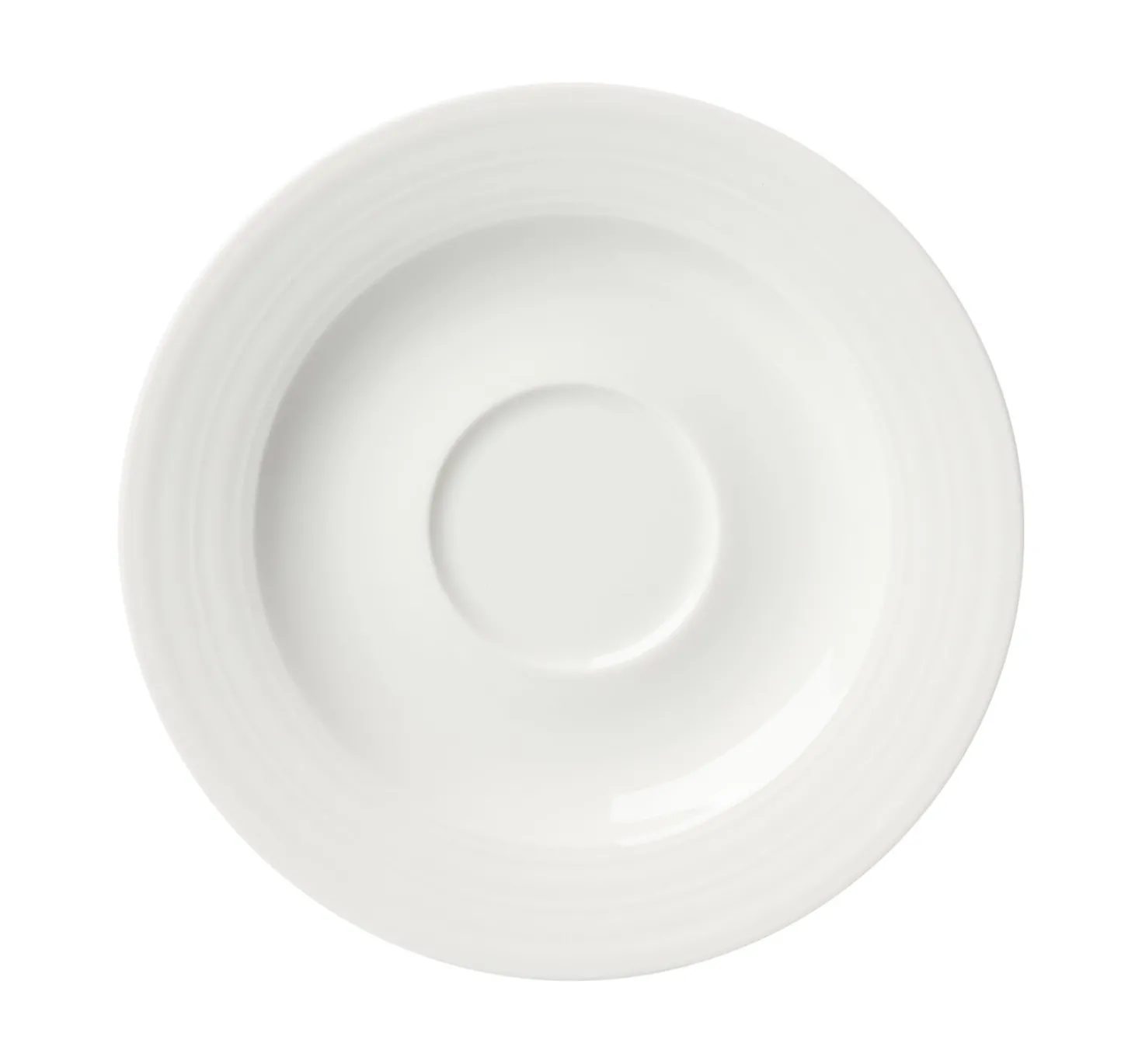 Espressountertasse Levi | 12,5 cm | weiss