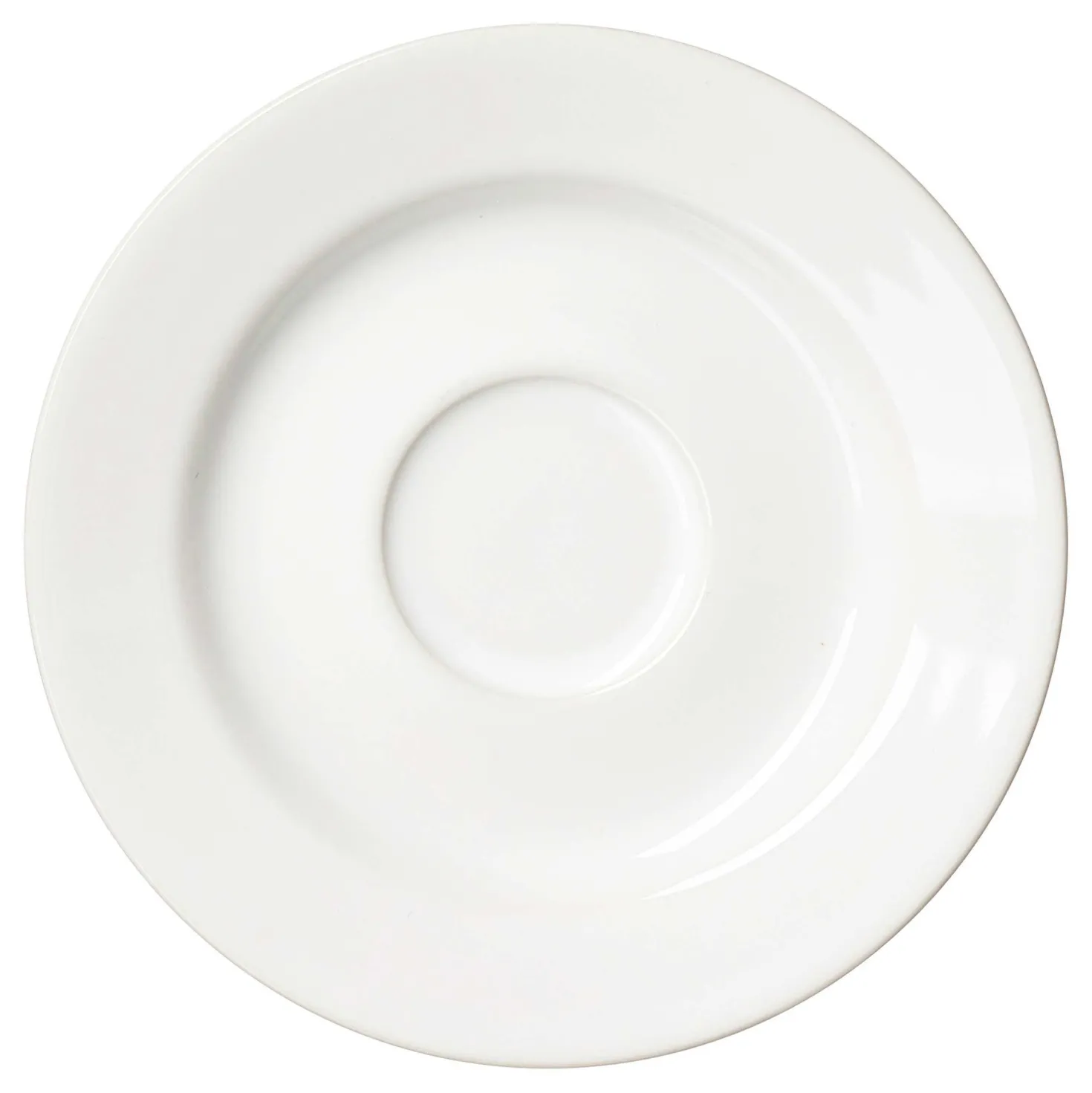 Espressountertasse Volos | 12,5 cm | weiss