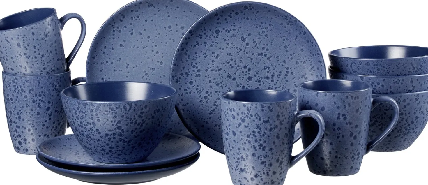 Frühstücksservice Kitwe | 12-teilig | blau