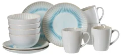 Frühstücksservice Mira | 12-teilig | blau