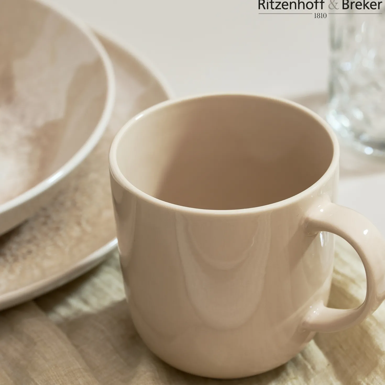 Frühstücksservice Savora | 12-teilig | braun