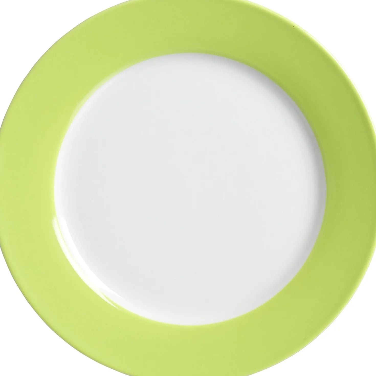Frühstücksteller Doppio | 20,5 cm | grün