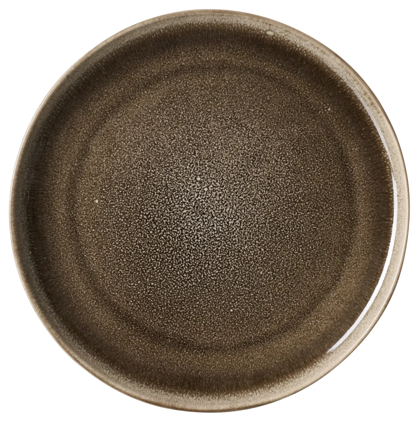 Frühstücksteller Eda Umbra | 22 cm | braun