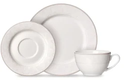 Frühstücksteller Isabella | 20,5 cm | beige