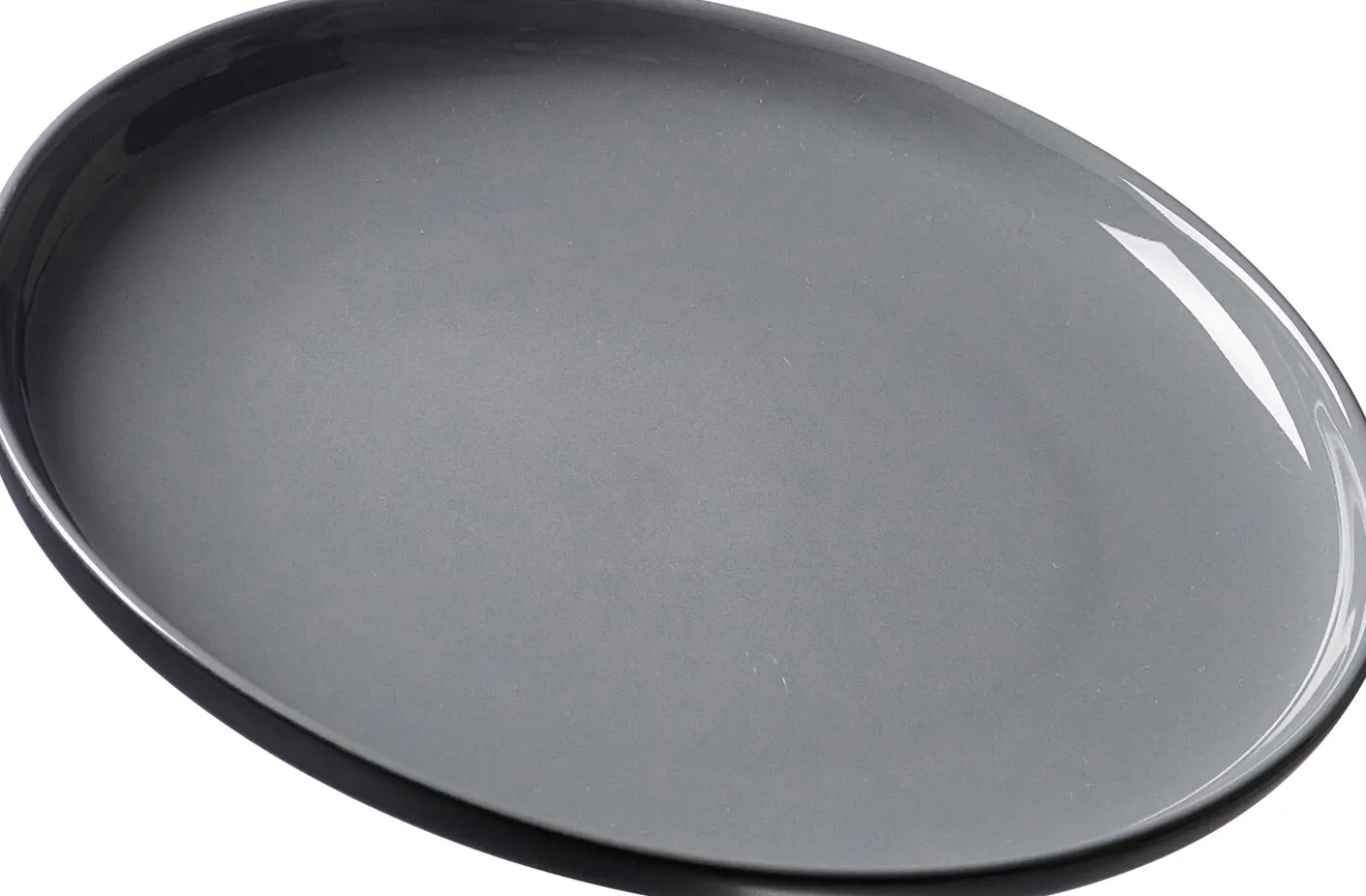 Frühstücksteller Jasper | 19 cm | schwarz