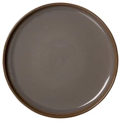 Frühstücksteller Malaga | 22 cm | grau