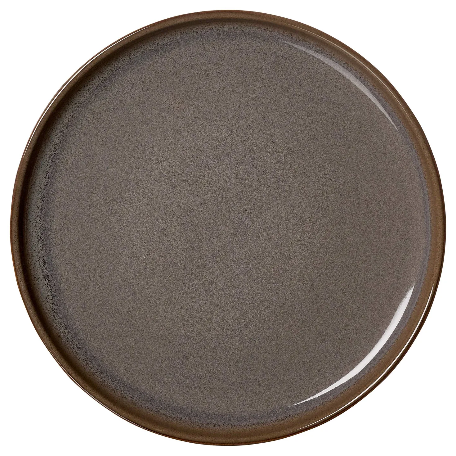 Frühstücksteller Malaga | 22 cm | grau