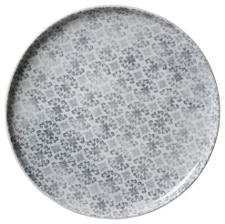 Frühstücksteller Porto | 21,5 cm | grau