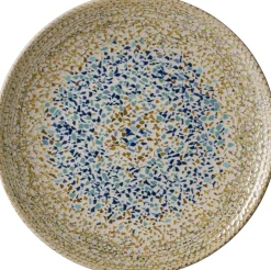 Frühstücksteller Rimini Mosaik Sand | 20,5 cm | beige