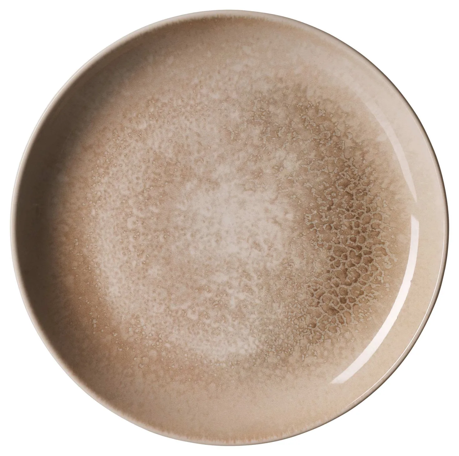 Frühstücksteller Savora | 20,5 cm | braun
