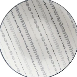 Frühstücksteller Sendai Ranke | 21 cm | grau