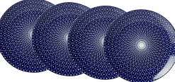 Frühstücksteller-Set Royal Reiko | 4-teilig | blau