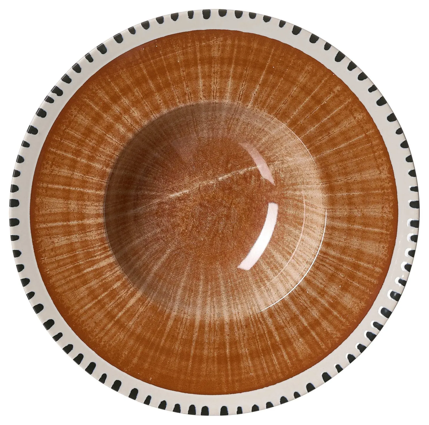 Gourmetteller Natura | 28 cm | braun