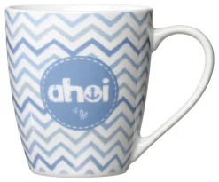 Kaffeebecher Ahoi Welle | 360 ml | weiss