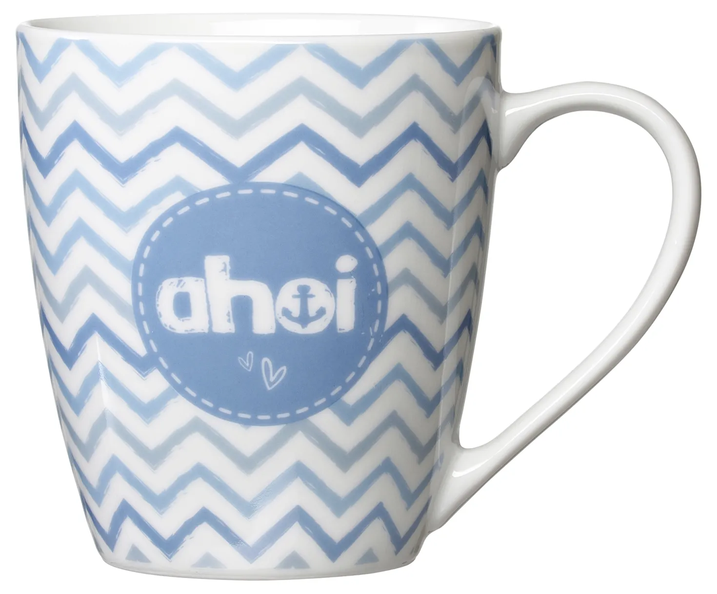 Kaffeebecher Ahoi Welle | 360 ml | weiss