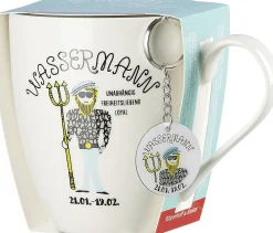 Kaffeebecher Astro Wassermann | 650 ml | mit Schlüsselanhänger