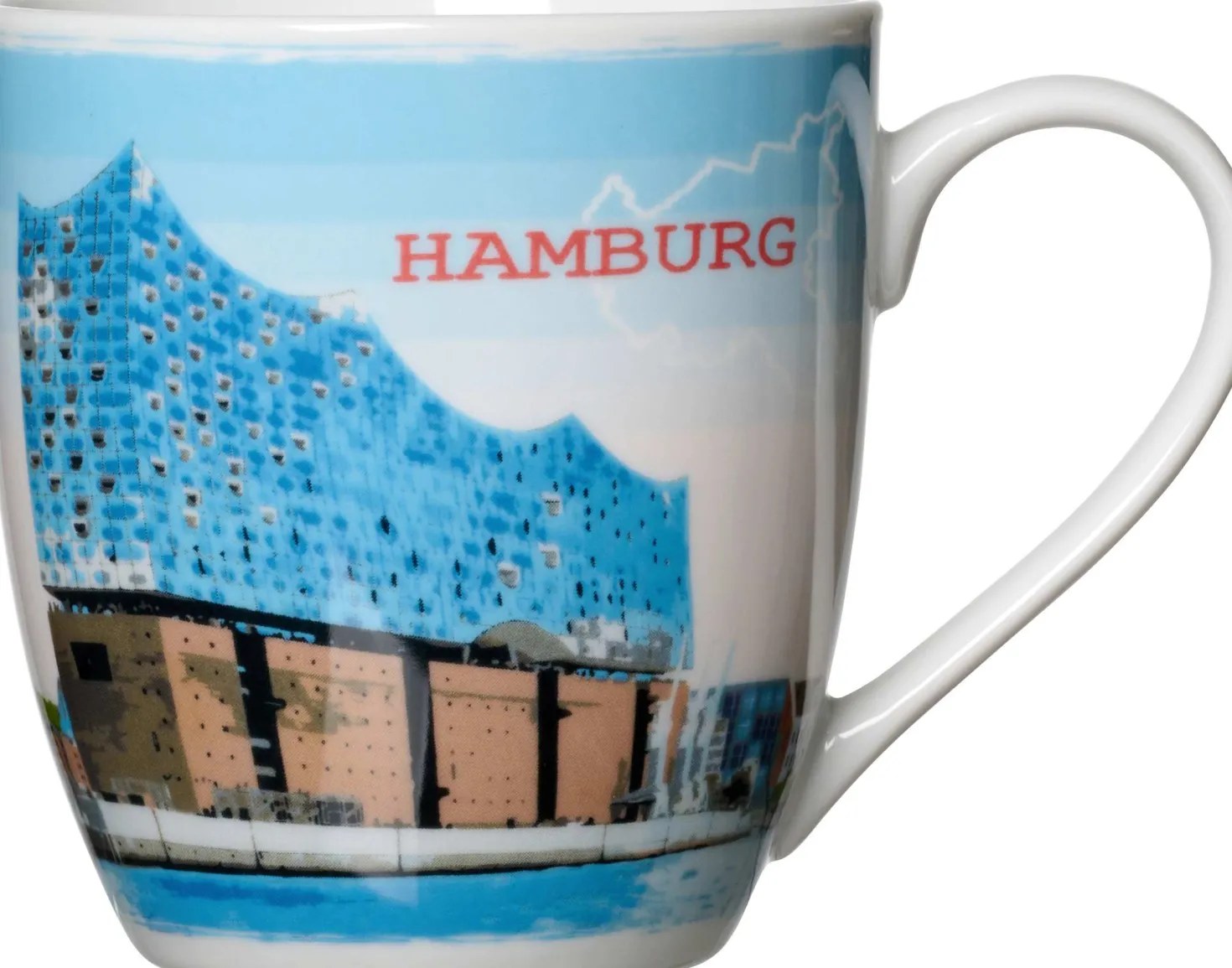Kaffeebecher City Hamburg | 500 ml