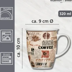 Kaffeebecher Crema | 320 ml | beige
