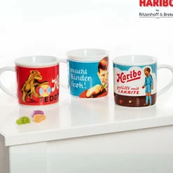 Kaffeebecher HARIBO Retro | Lakritz | 380 ml
