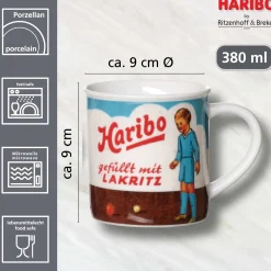 Kaffeebecher HARIBO Retro | Lakritz | 380 ml