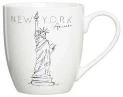 Kaffeebecher Travel New York | 500 ml | weiss