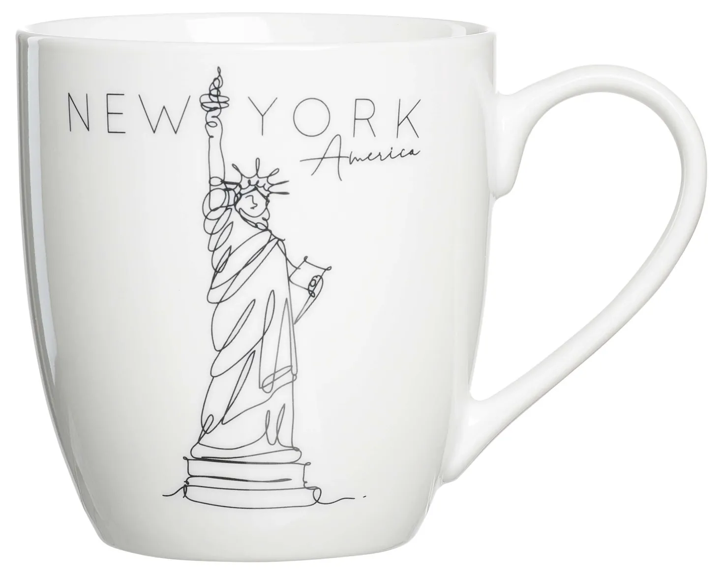 Kaffeebecher Travel New York | 500 ml | weiss
