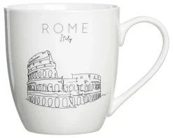 Kaffeebecher Travel Rom | 500 ml | weiss