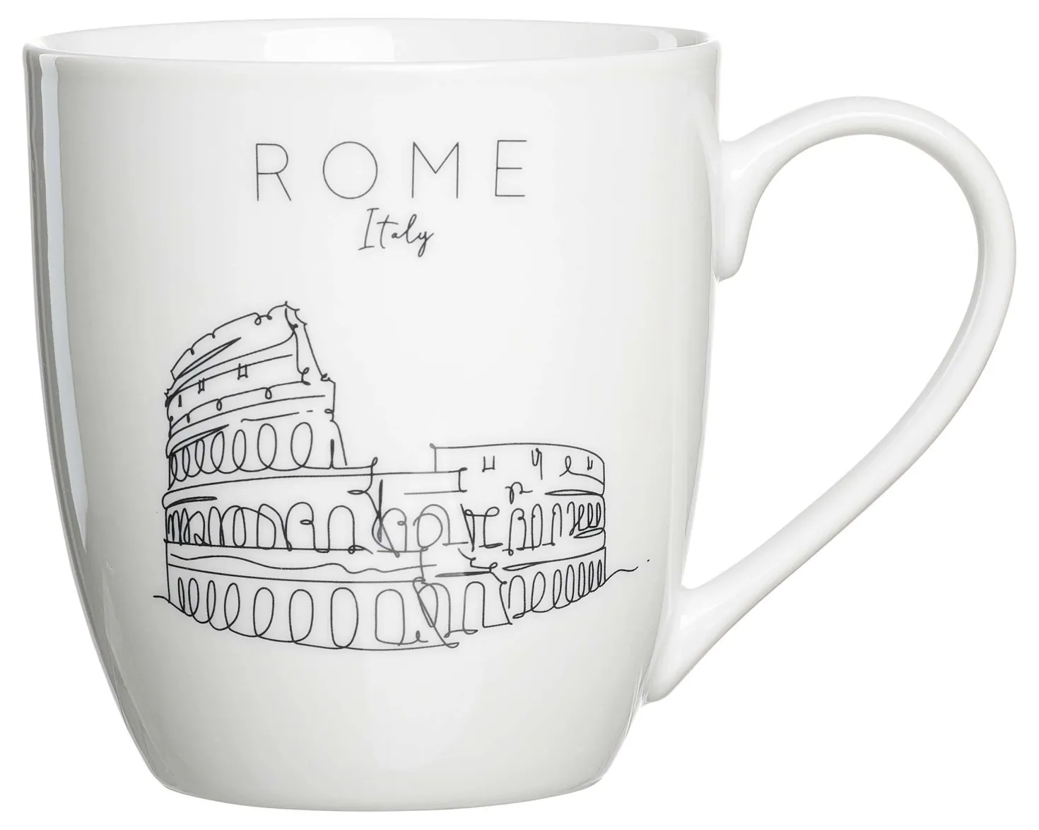 Kaffeebecher Travel Rom | 500 ml | weiss