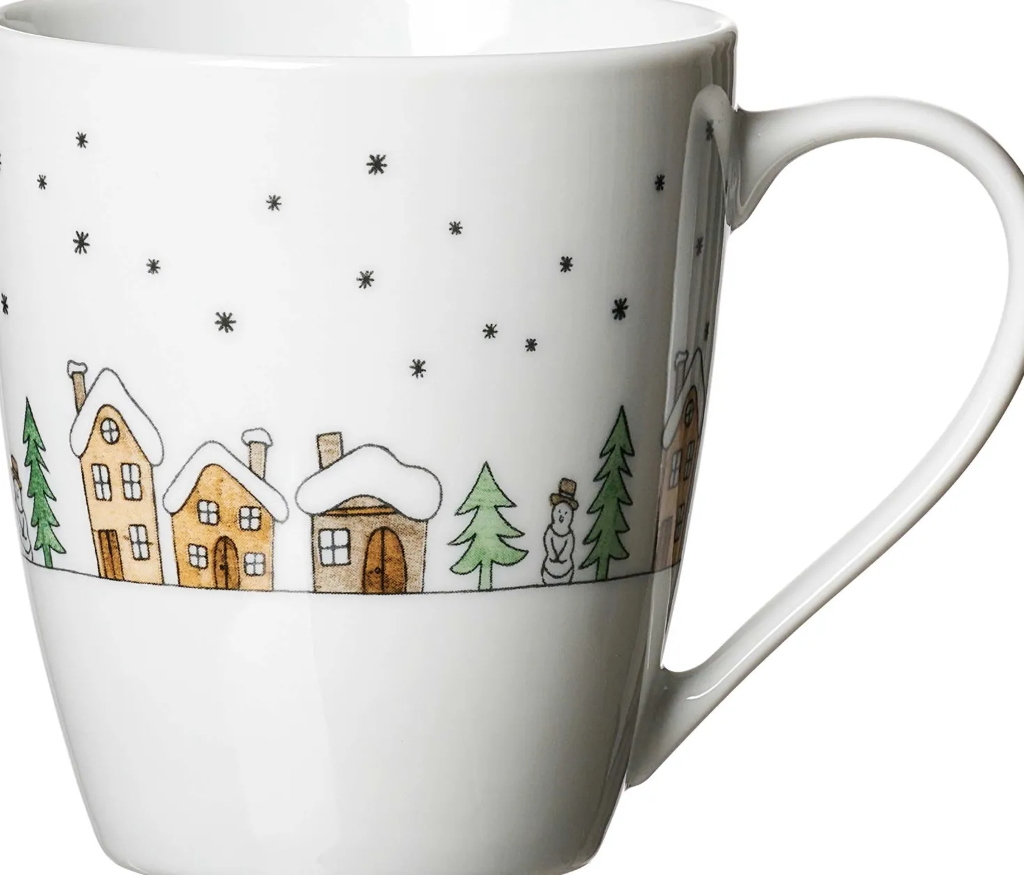Kaffeebecher Winterdorf | 360 ml